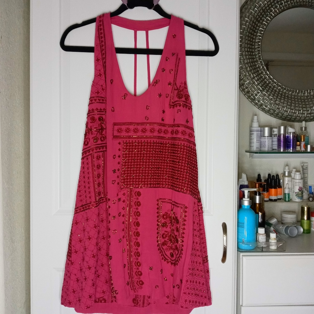 Free People Embroidered Dress